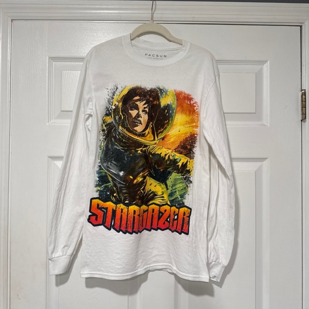 PacSun Stargazer Long Sleeve T-Shirt Size Small